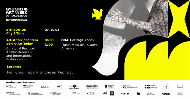 Fifth Edition "City and Time" of the International Gyumri Art Week Armenia, 2026