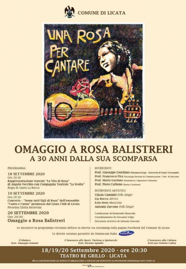 30 Years After: Rosa Balistreri and Sicilian Folk Music