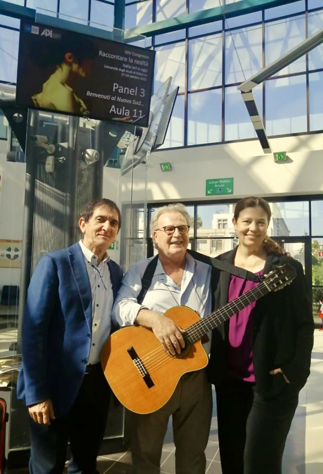 Piero Carbone (poet), Antonio Zarcone (musician), Dagmar Reichardt